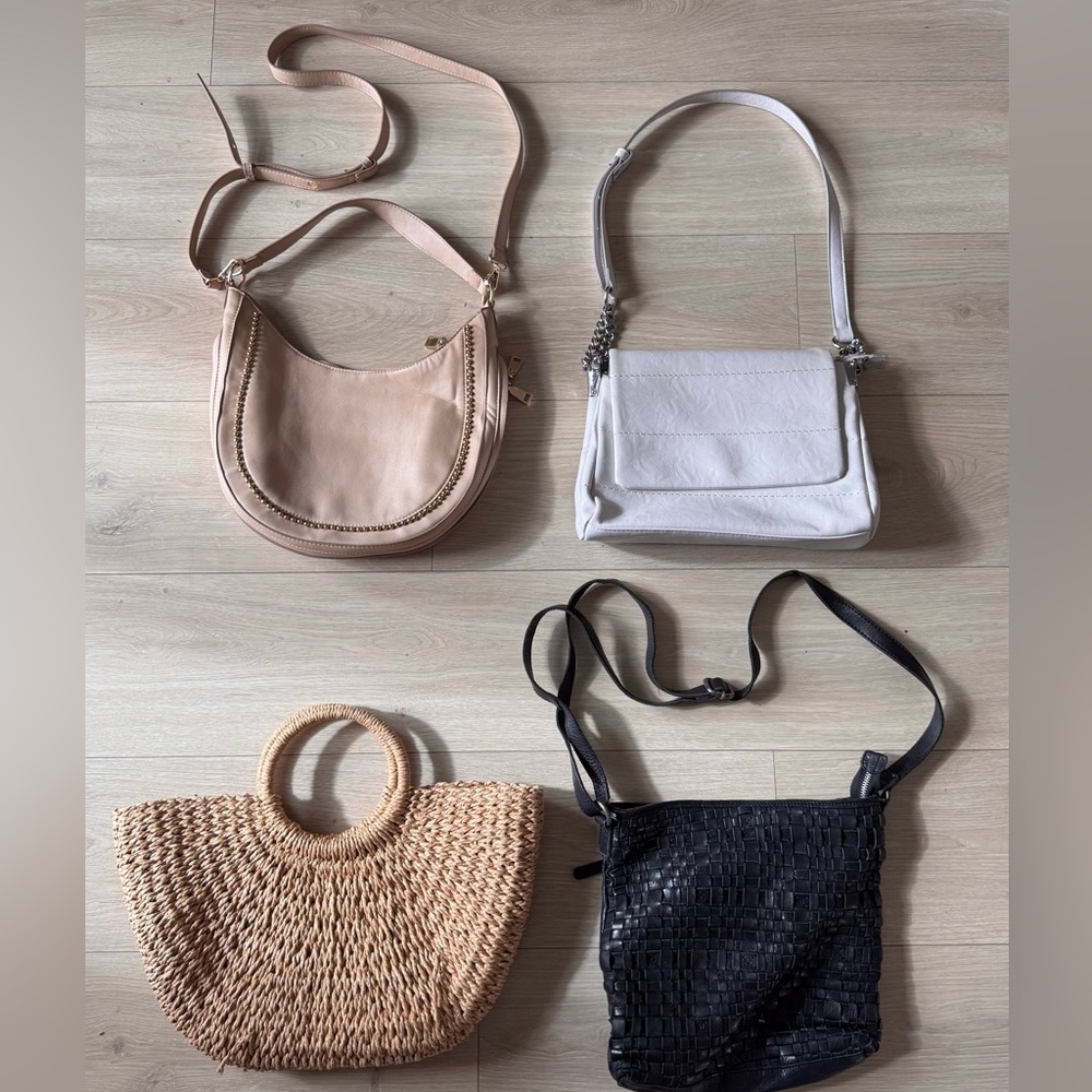 5 Beautiful Shoulder Bags as a set